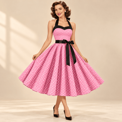 Robe Vintage Rose - Louise Vintage