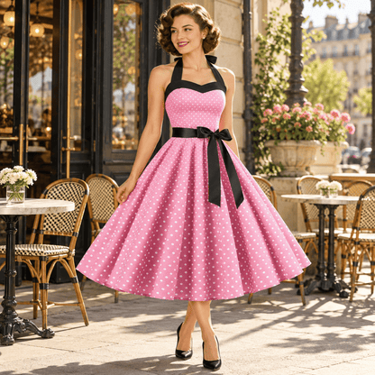 Robe Vintage Rose - Louise Vintage