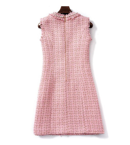 Robe Vintage Rose Poudré - Louise Vintage