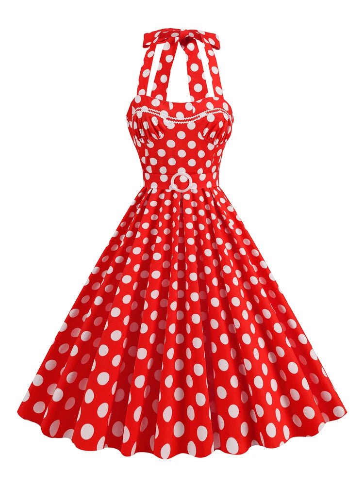 Robe Vintage Rouge Passion - Louise Vintage