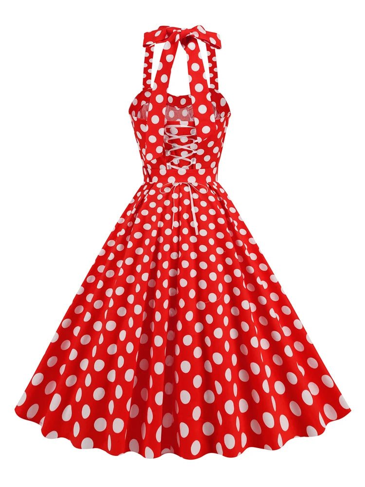 Robe Vintage Rouge Passion - Louise Vintage