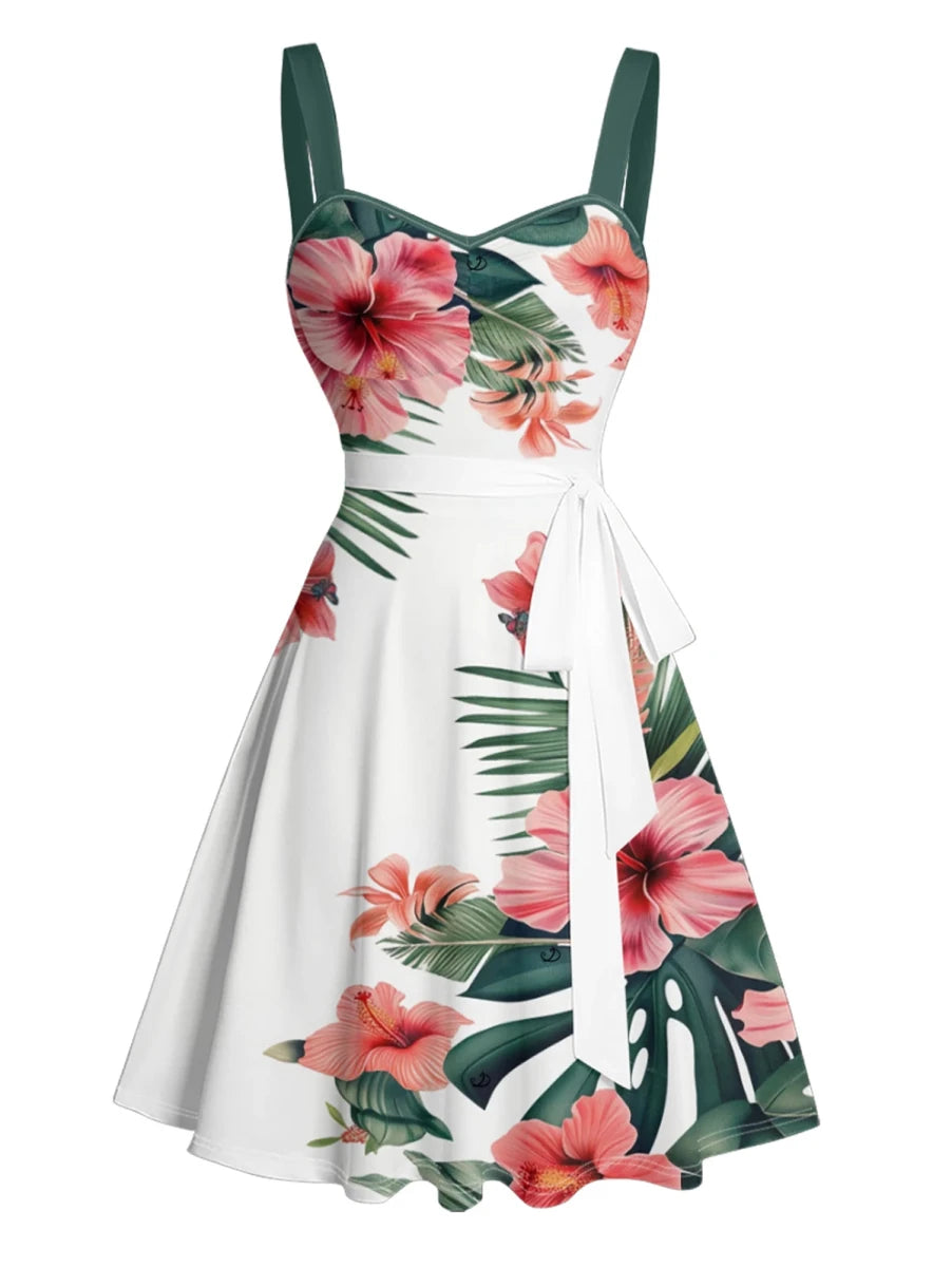 Robe Vintage Swing Plumes - Louise Vintage