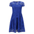 Robe Vintage Taille Haute Bleu - Louise Vintage
