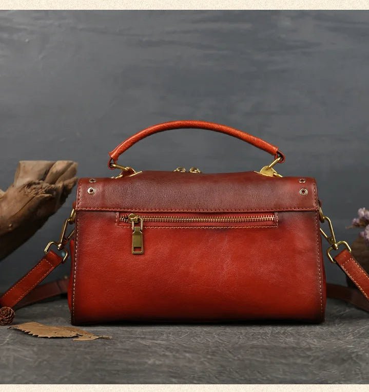 Sac à Main Style Vintage Rouge - Louise Vintage