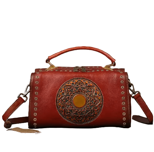 Sac à Main Style Vintage Rouge - Louise Vintage