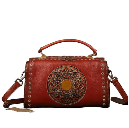 Sac à Main Style Vintage Rouge - Louise Vintage