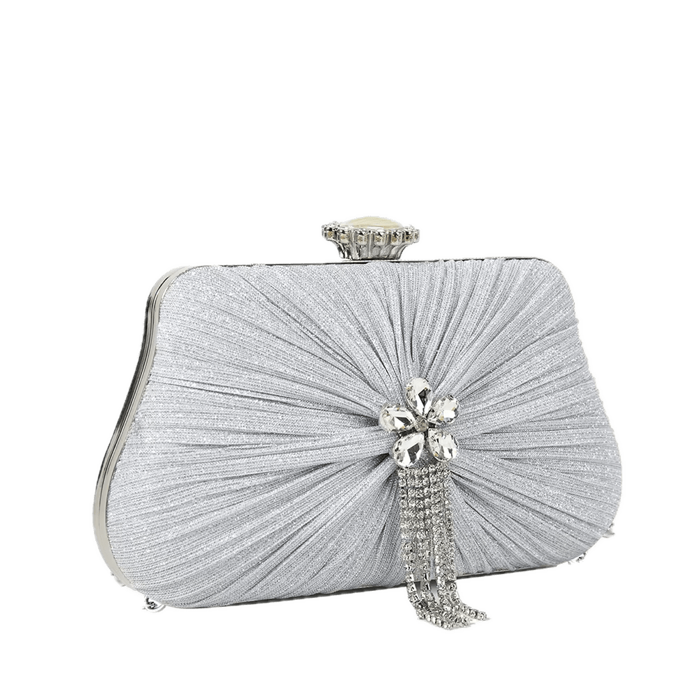 Sac à Main Vintage Annee 30 Argent - Louise Vintage