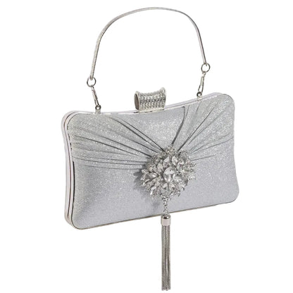 Sac à Main Vintage Annee 30 Argent - Louise Vintage