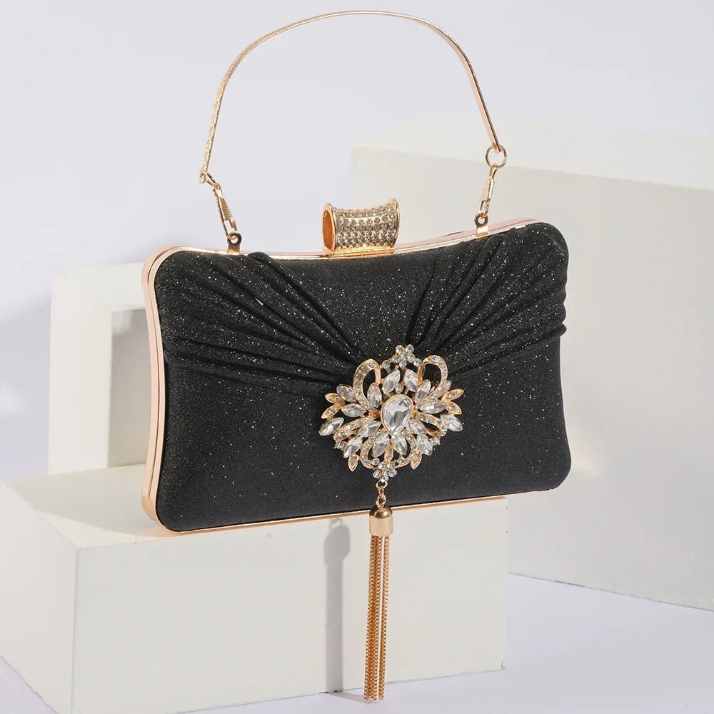 Sac à Main Vintage Annee 30 Noir - Louise Vintage