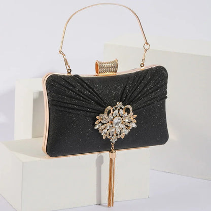Sac à Main Vintage Annee 30 Noir - Louise Vintage