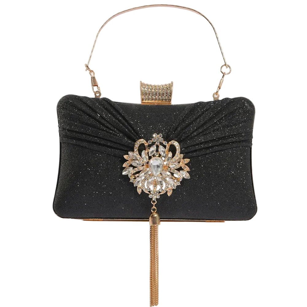 Sac à Main Vintage Annee 30 Noir - Louise Vintage