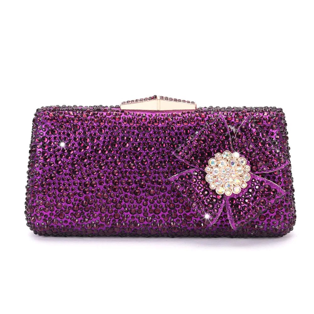 Sac à Main Vintage Annee 30 Violet - Louise Vintage