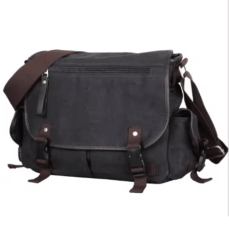 Sac Besace Vintage Noir - Louise Vintage