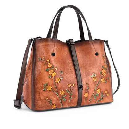 Sac de Cours Vintage Femme Foncé - Louise Vintage