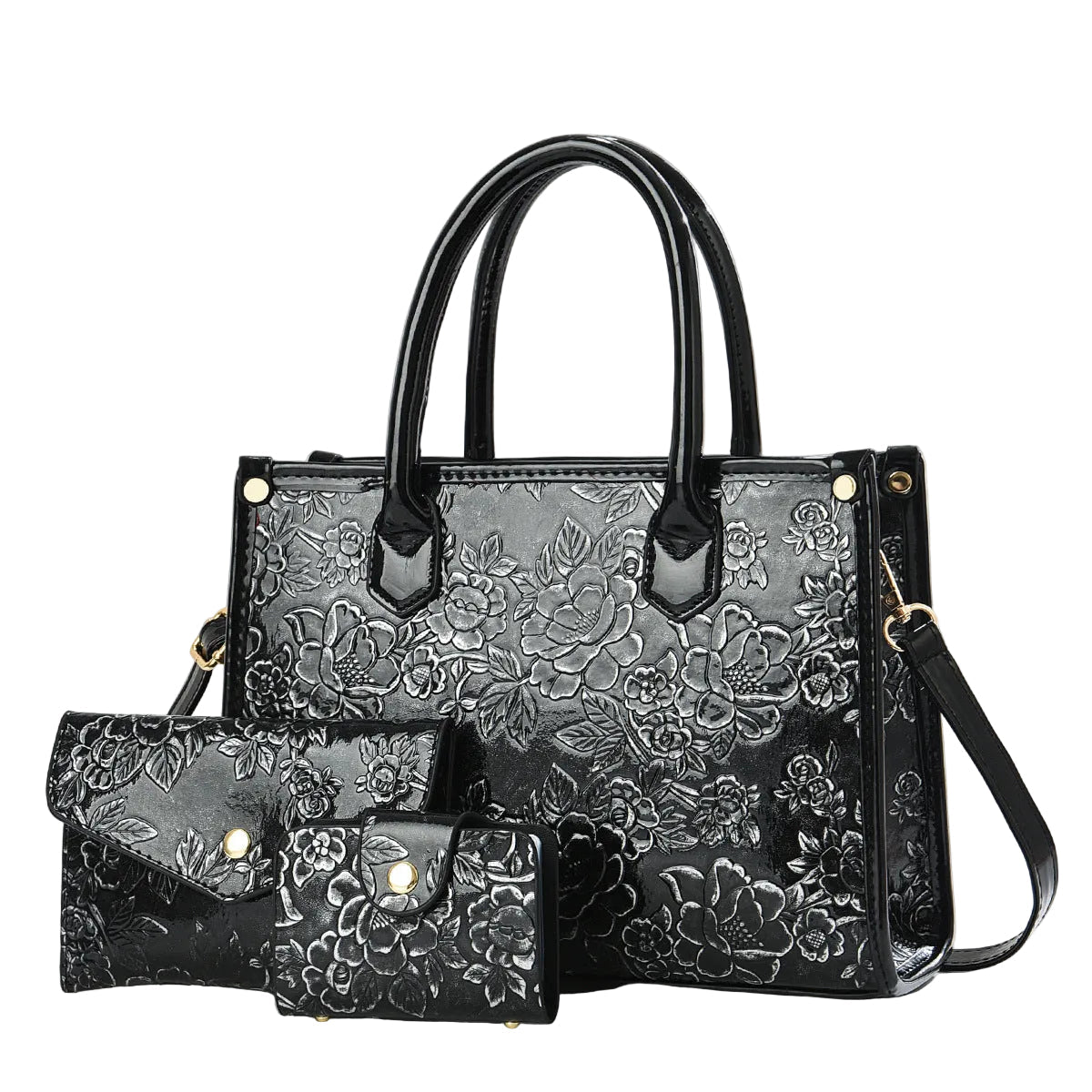 Sac de Cours Vintage Femme Noir - Louise Vintage