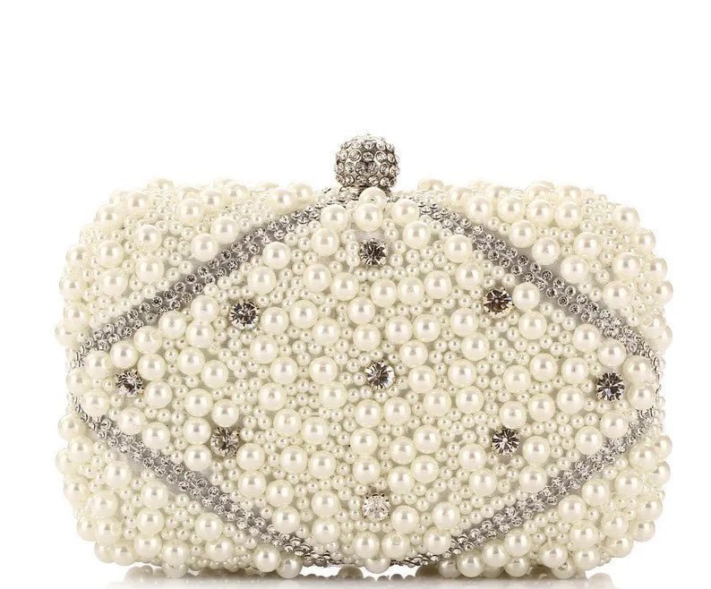 Sac Perle Vintage Blanc - Louise Vintage