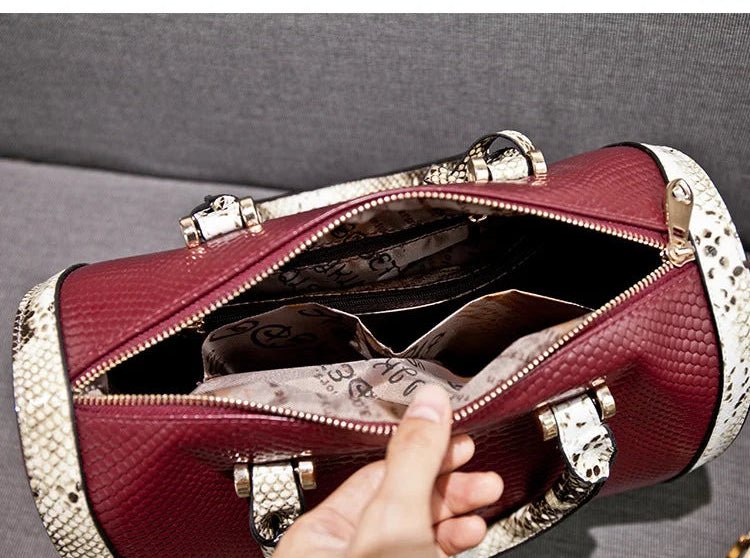Sac Serpent Vintage Rouge - Louise Vintage