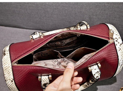 Sac Serpent Vintage Rouge - Louise Vintage
