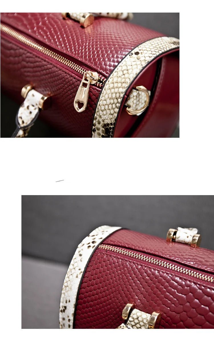 Sac Serpent Vintage Rouge - Louise Vintage