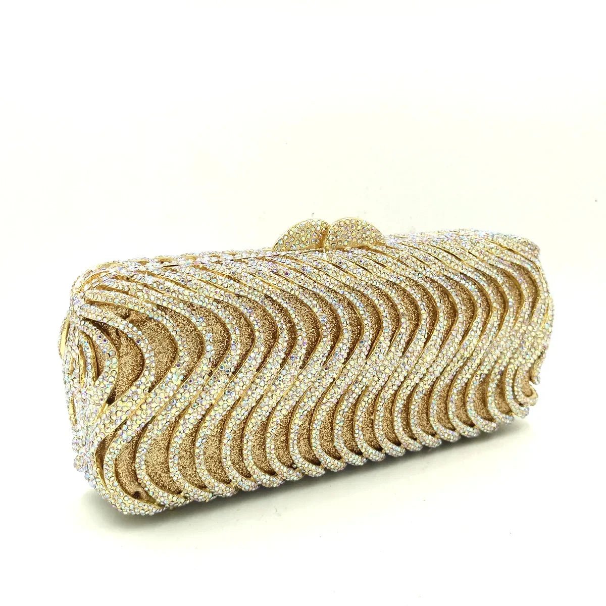Sac Soirée Doré Vintage - Louise Vintage