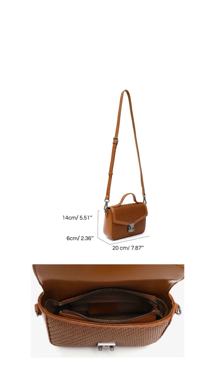 Sac Vintage Années 50 Marron - Louise Vintage
