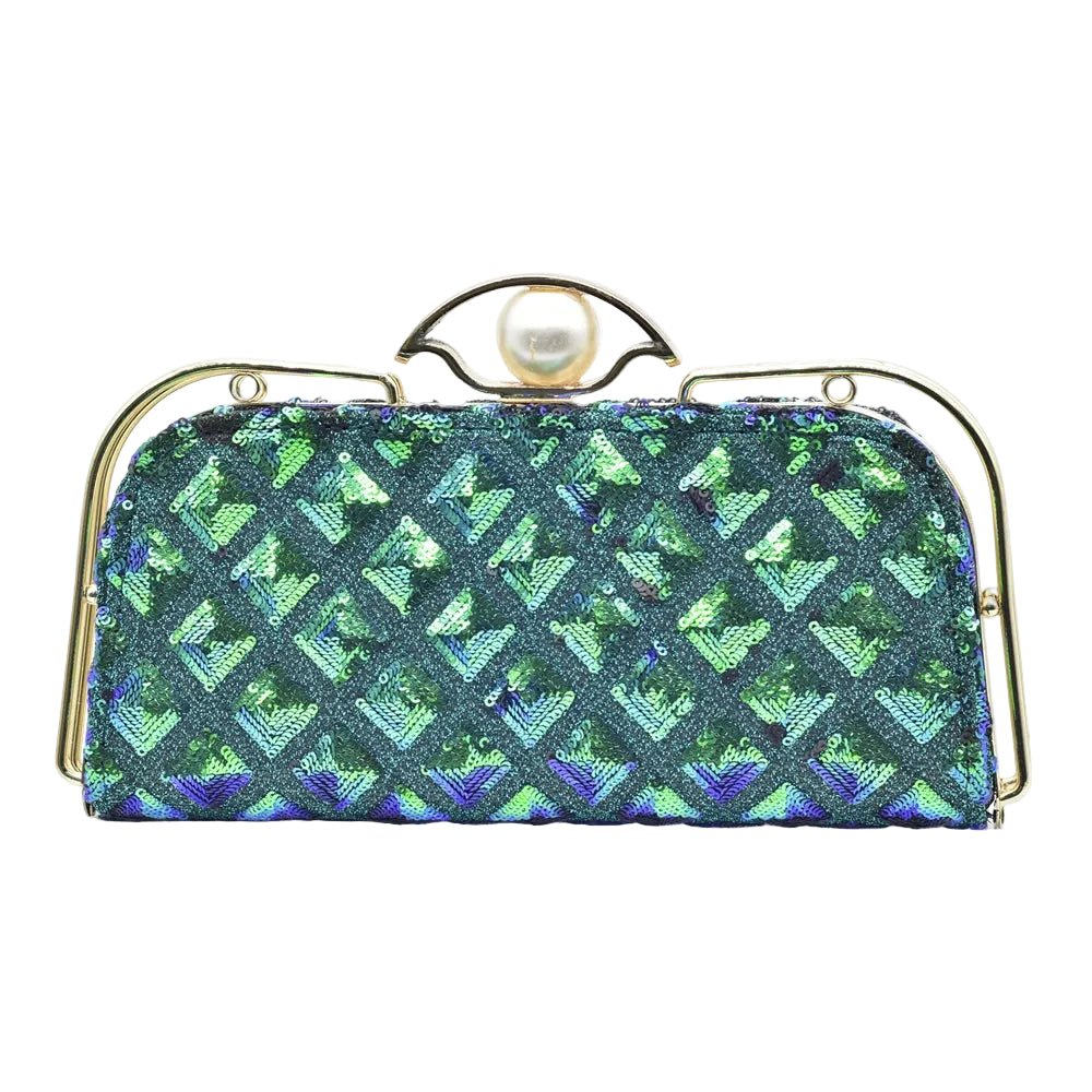 Sac Vintage Années 60 Ciel - Louise Vintage
