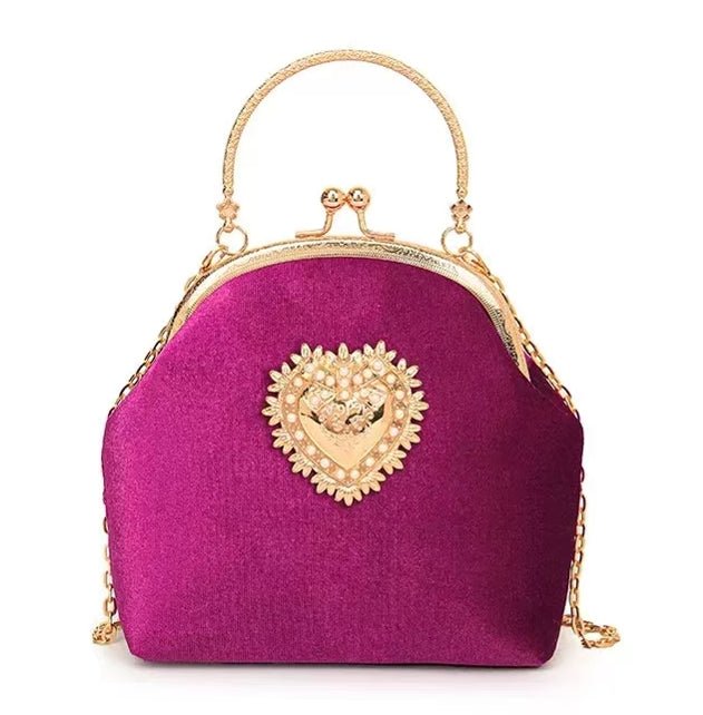 Sac Vintage Femme Chic Rose - Louise Vintage