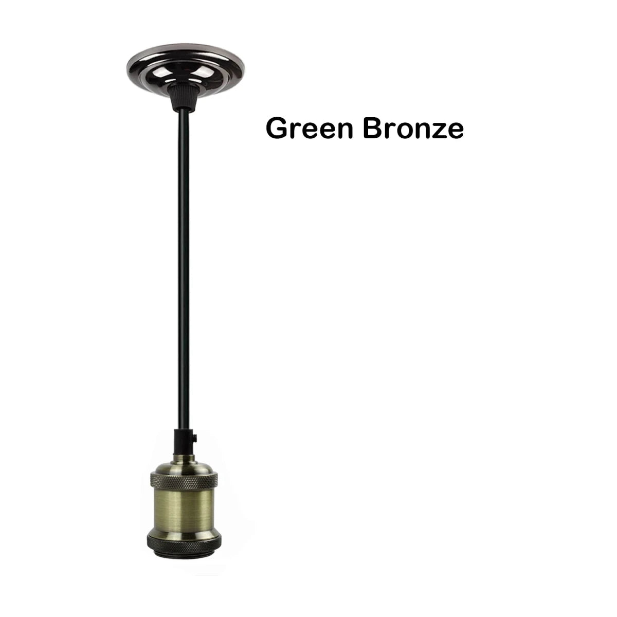 Suspension Rétro Vintage Bronze Vert - Louise Vintage