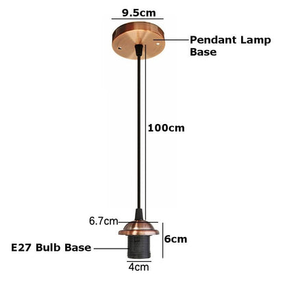 Suspension Rétro Vintage Rose - Louise Vintage