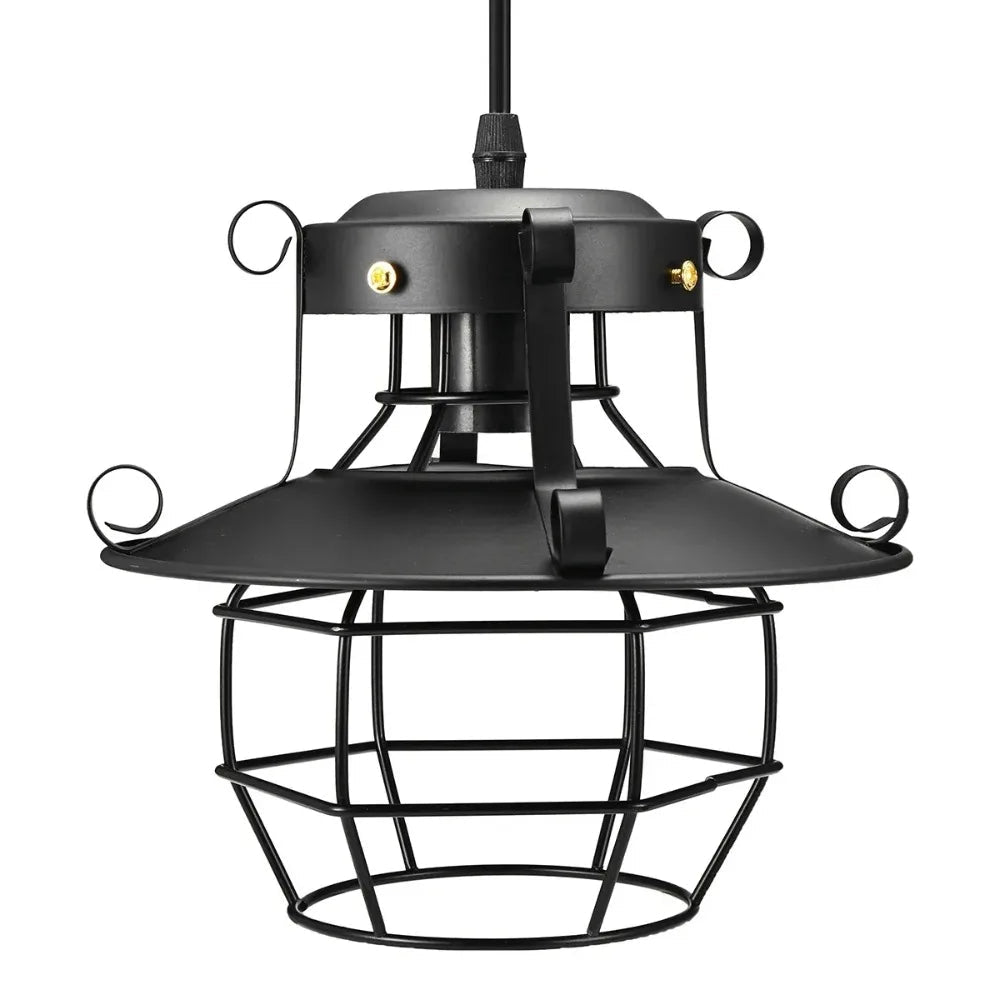 Suspension Vintage Cage Corde - Louise Vintage