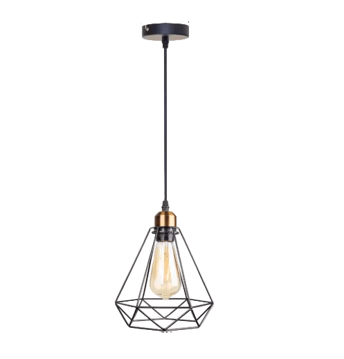 Suspension Vintage Grille Loft - Louise Vintage