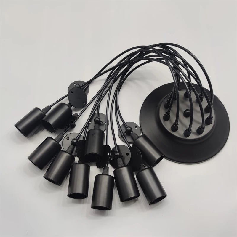 Suspension Vintage Plafonnier 8 ampoules - Louise Vintage