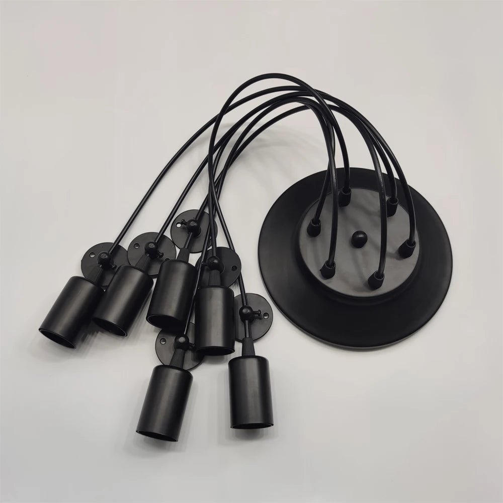 Suspension Vintage Plafonnier 8 ampoules - Louise Vintage