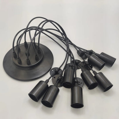Suspension Vintage Plafonnier 8 ampoules - Louise Vintage