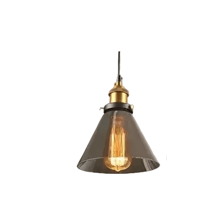 Suspension Vintage Verre Style - Louise Vintage