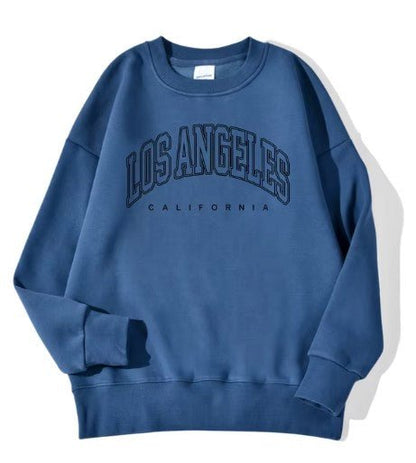 Sweat Vintage Los Angeles Bleu - Louise Vintage