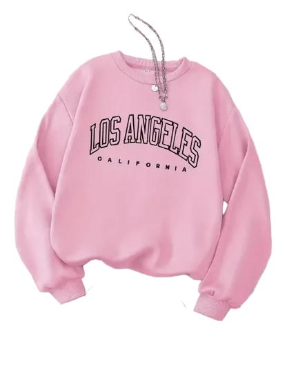 Sweat Vintage Los Angeles Rose - Louise Vintage