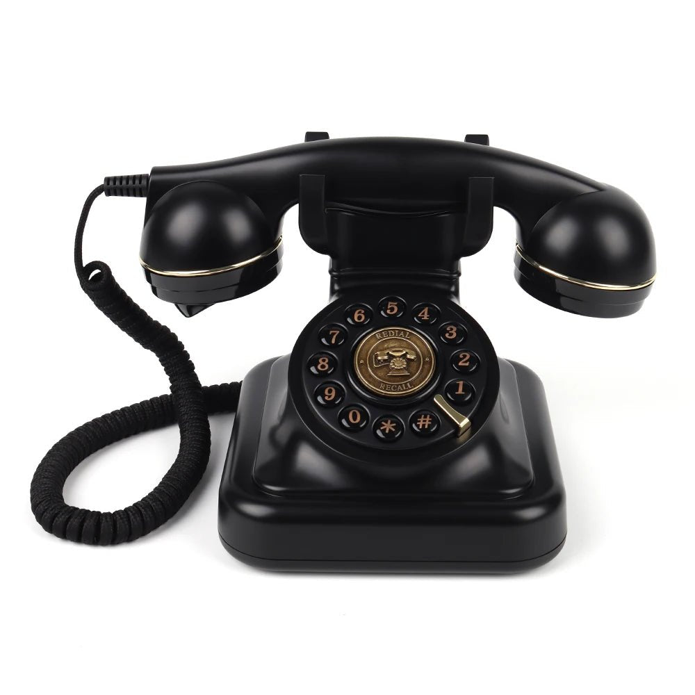 Téléphone Vintage Edition Noir - Louise Vintage