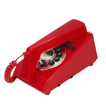 Téléphone Vintage Mains Libres Rouge - Louise Vintage