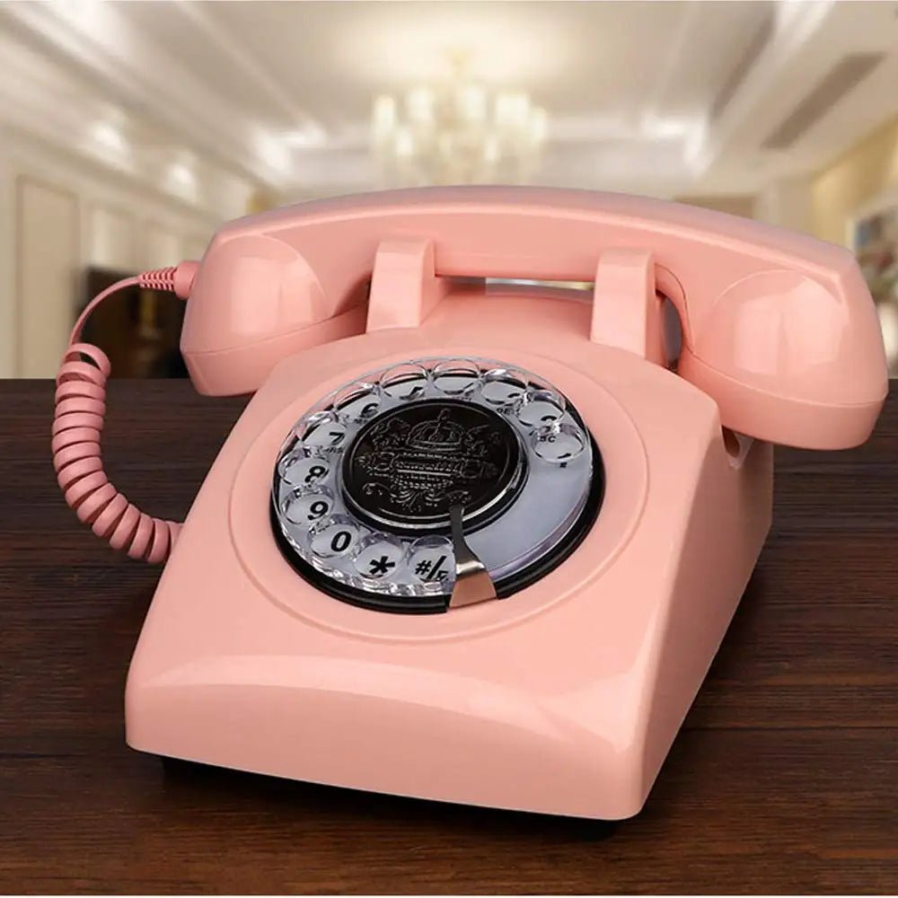 Téléphone Vintage Rose - Louise Vintage