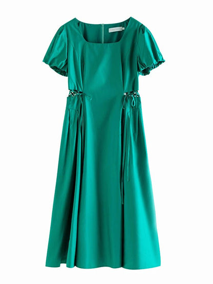 Tenue Années 40 Vert - Louise Vintage
