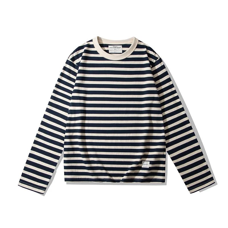Top Vintage Bleu et Blanc Rayé - Louise Vintage