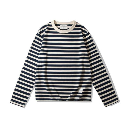 Top Vintage Bleu et Blanc Rayé - Louise Vintage