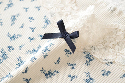 Top Vintage Femme Fleurs - Louise Vintage