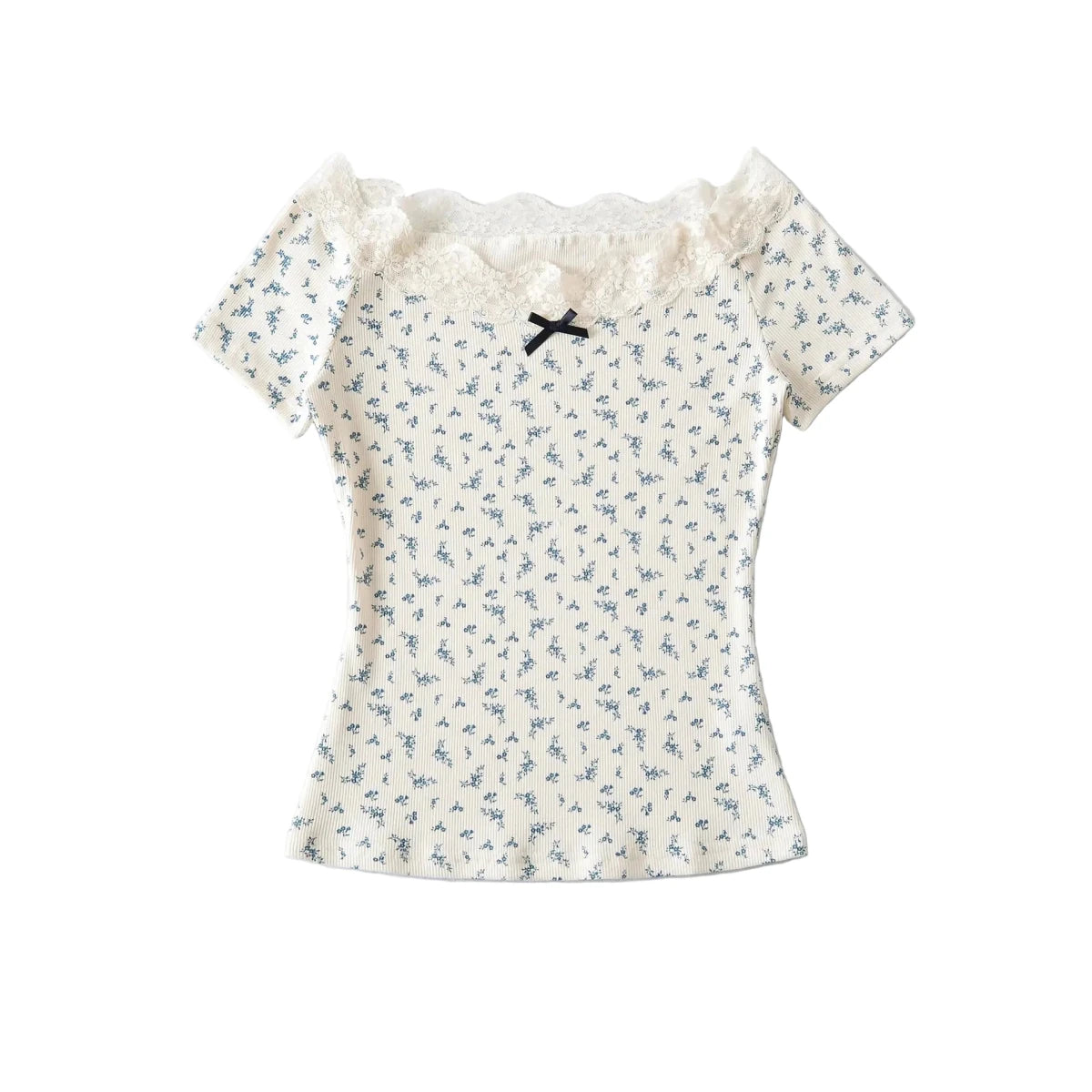 Top Vintage Femme Fleurs - Louise Vintage
