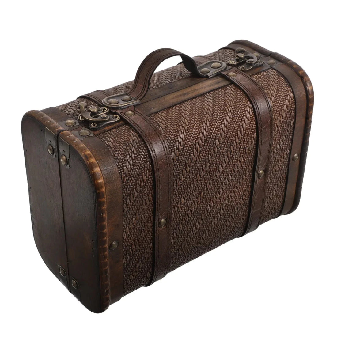 Valise Vintage Déco Croco - Louise Vintage