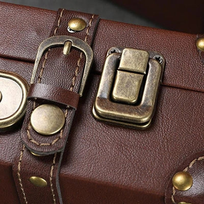 Valise Vintage Déco Cuir - Louise Vintage