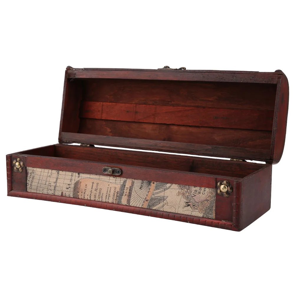 Valise Vintage Déco Globe - Louise Vintage