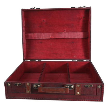 Valise Vintage Déco Marron - Louise Vintage