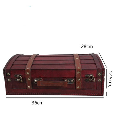 Valise Vintage Déco Marron - Louise Vintage